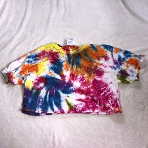 Tie dye crop top